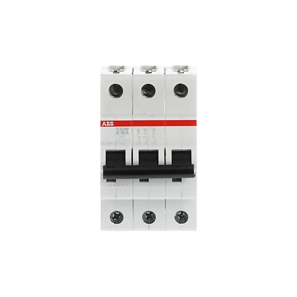 ABB Sicherungsautomat 10kA 16A K 3p S203M-K16